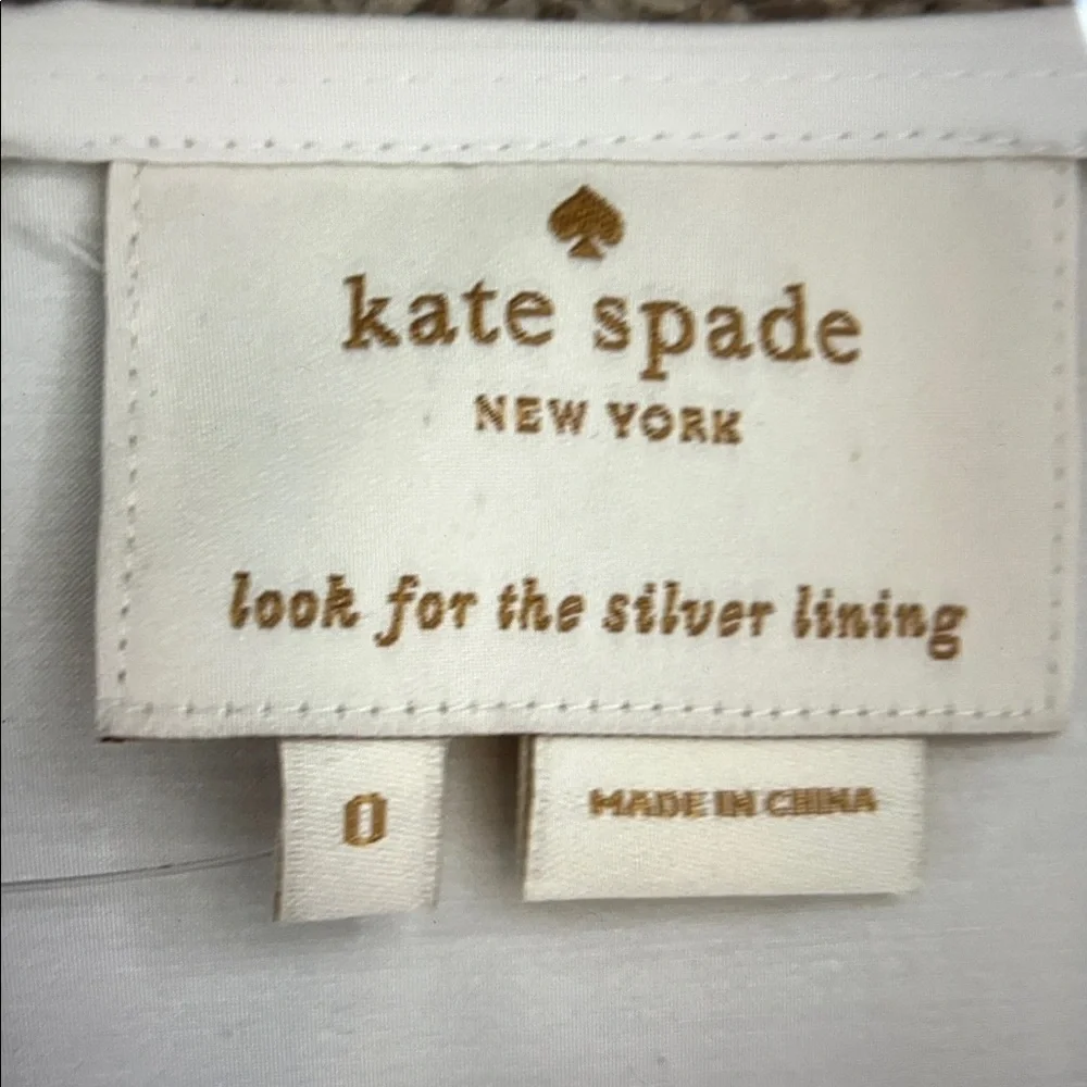 NWT Kate Spade In Bloom Fit & Flare Dress, 0